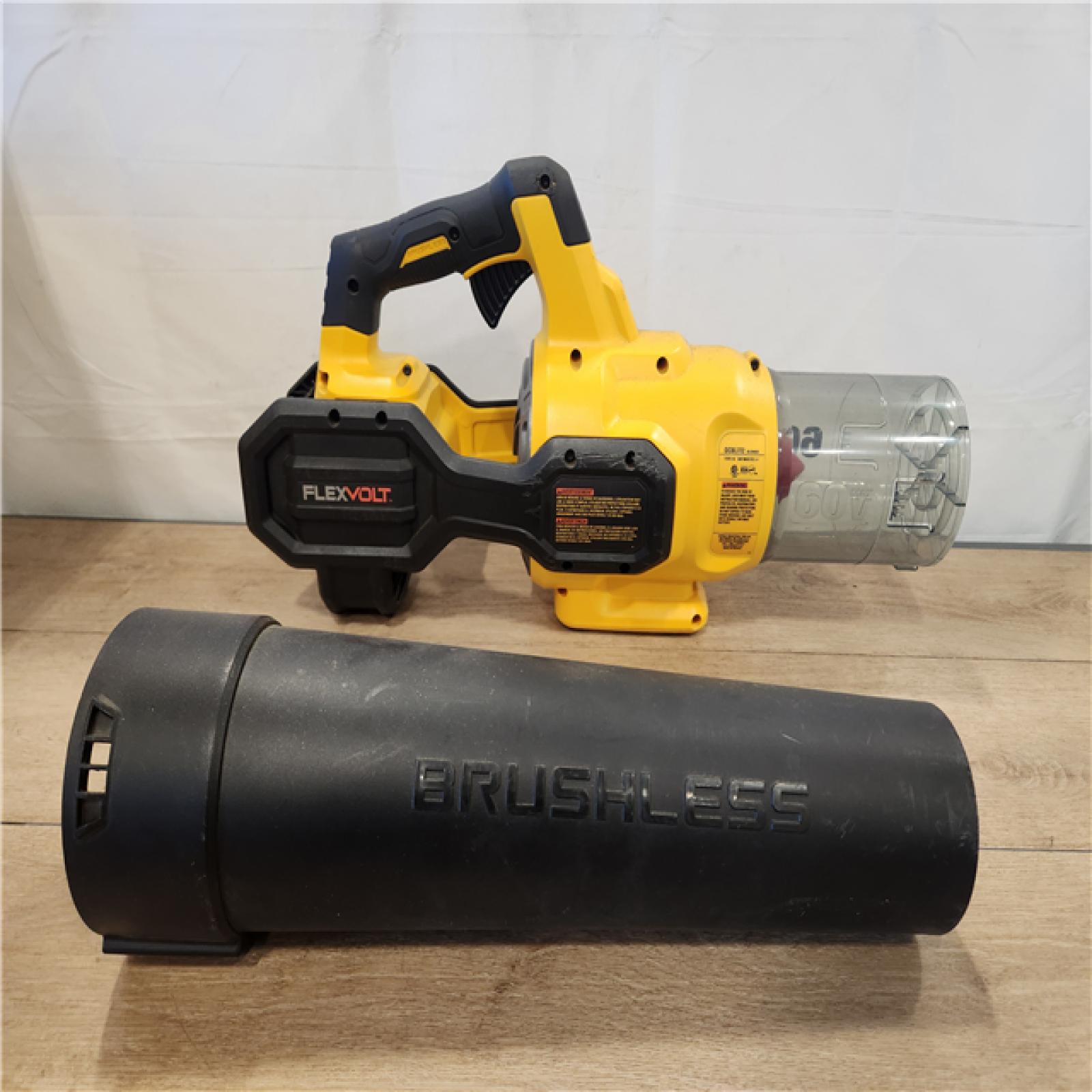 AS-IS- DEWALT FLEXVOLT 60V MAX 125 MPH 600 CFM Brushless Cordless Battery Powered Blower (Tool Only)