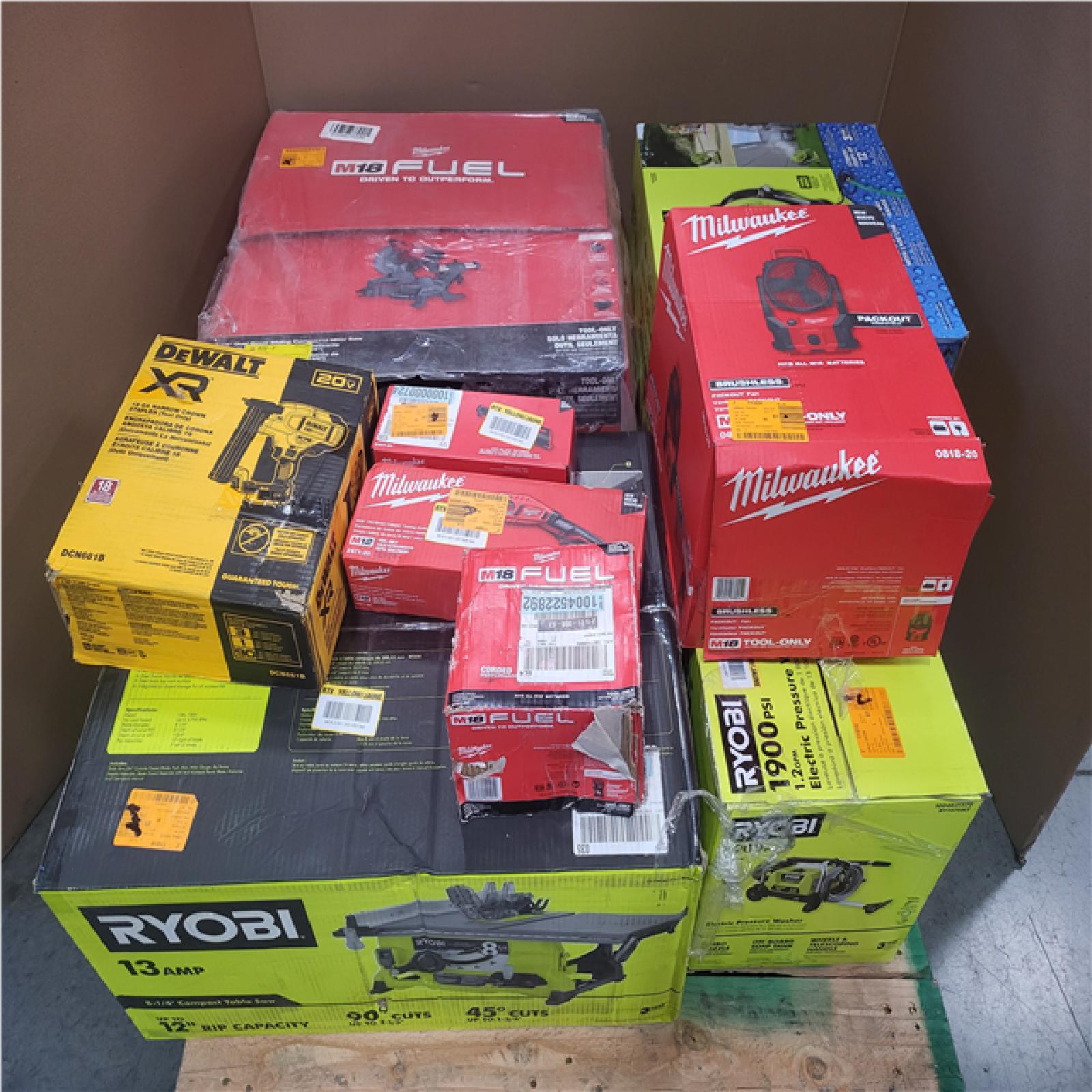CALIFORNIA AS-IS TOOL PALLET