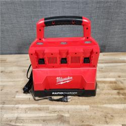 HOUSTON LOCATION - AS-IS Milwaukee M18 Packout Six Bay Rapid Charger (TOOL ONLY)
