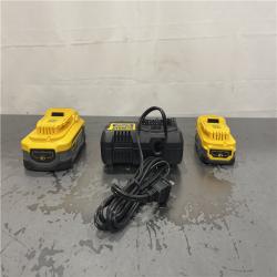AS-IS- Dewalt 20V MAX POWERSTACK Lithium-Ion Batteries and Charger Starter Kit (1.7 Ah/5 Ah) -