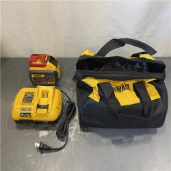 AS-IS - DeWalt FLEXVOLT 20V/60V MAX Lithium-Ion 12.0Ah Battery and Fan Cooled Fast Charger