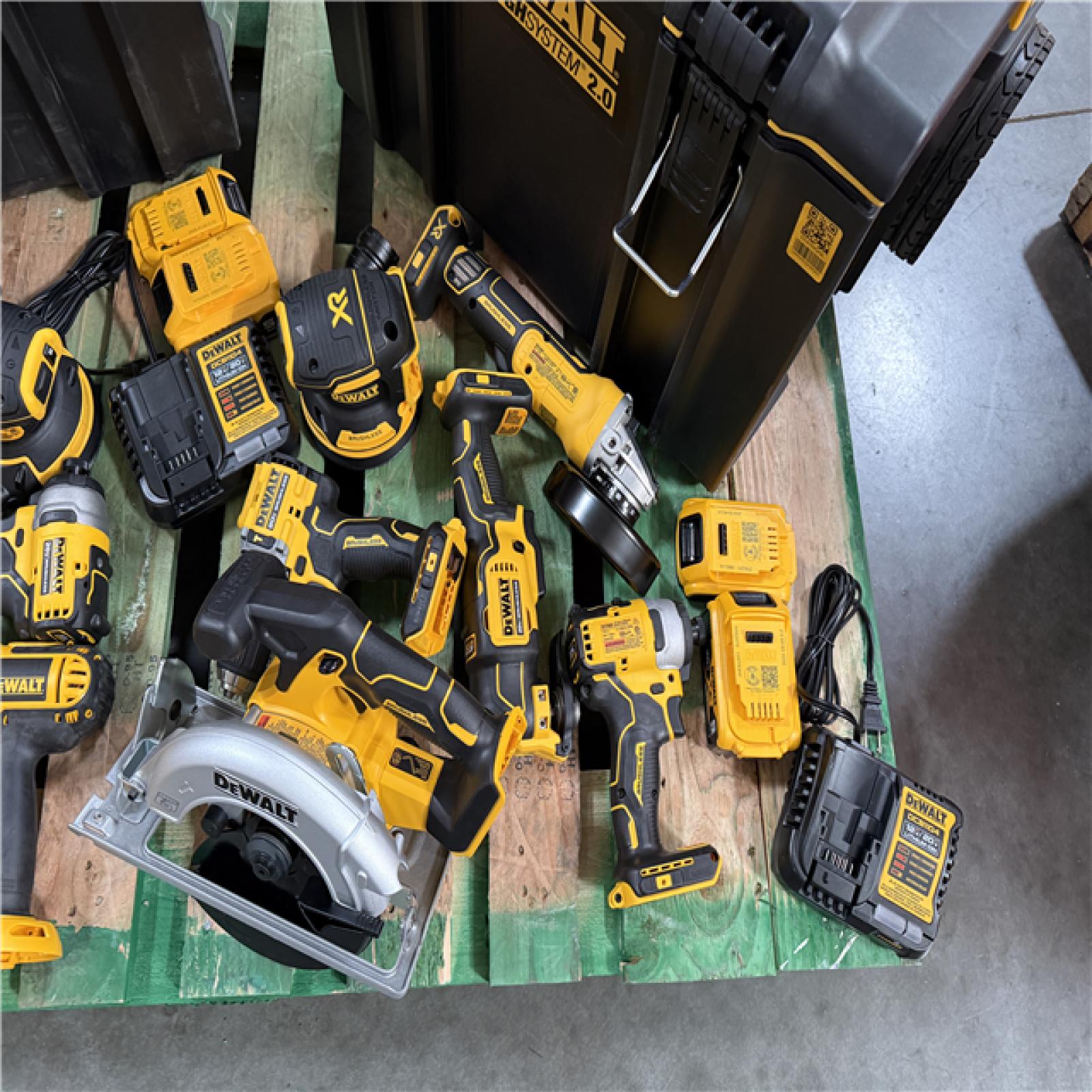 California AS-IS DeWalt tool pallet