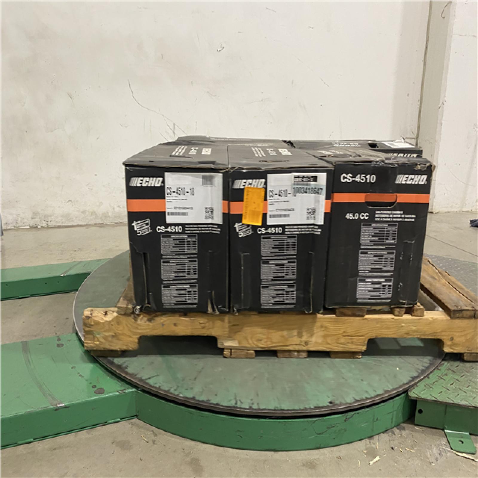 Dallas Location -NEW- ECHO 18 in. 45.0 cc Gas 2-Stroke Rear Handle Chainsaw(Lot Of 7)