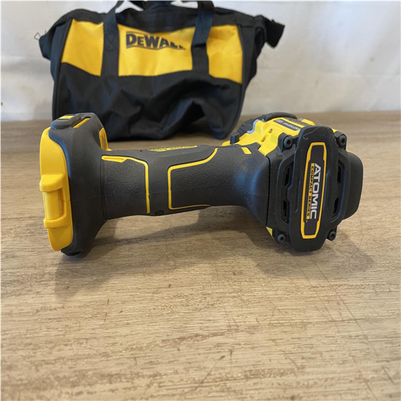 AS-IS DEWALT Atomic 20V Lithium-Ion Cordless Compact 1/2 in. Drill/Driver Kit