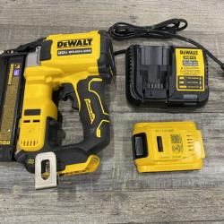 AS-IS DEWALT ATOMIC 20V MAX Lithium Ion Cordless 23 Gauge Pin Nailer Kit