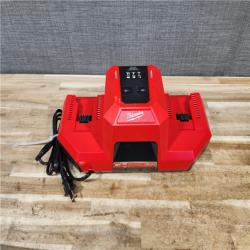 HOUSTON LOCATION - AS-IS Milwaukee M18 18V Dual Bay Simultaneous Super Charger Tool-Only