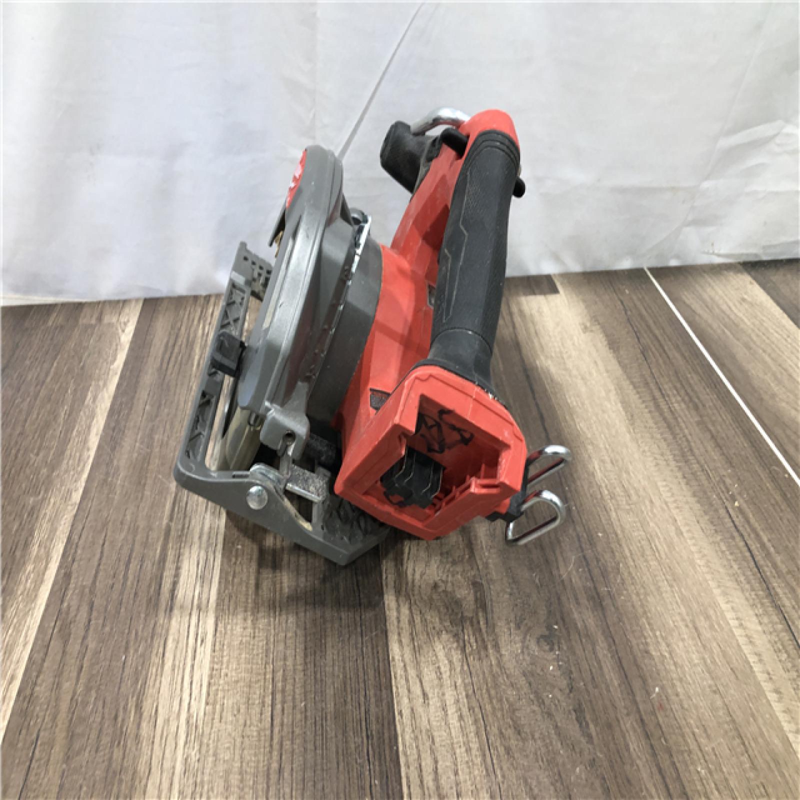 AS-IS Milwaukee FUEL 18V Lithium-Ion Brushless Cordless 6-1/2 in. Circular Saw (Tool-Only)