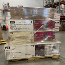 DALLAS LOCATION- AS-IS ASSORTED CHRISTMAS TREES PALLET