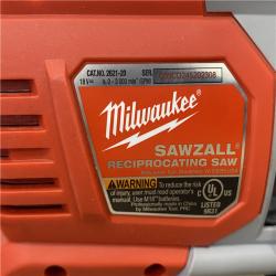AS-IS Milwaukee 18V Lithium-Ion Cordless SAWZALL Reciprocating Saw (Tool-Only)