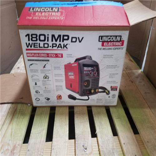 CALIFORNIA AS-IS LINCOLN ELECTRIC 180 WELD PAK