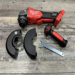 AS-IS Milwaukee FUEL 18V Lithium-Ion Brushless Cordless 4-1/2 in./5 in. Grinder w/Paddle Switch (Tool-Only)
