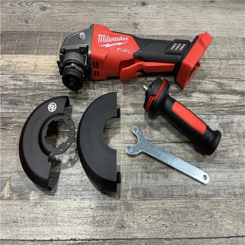 AS-IS Milwaukee FUEL 18V Lithium-Ion Brushless Cordless 4-1/2 in./5 in. Grinder w/Paddle Switch (Tool-Only)