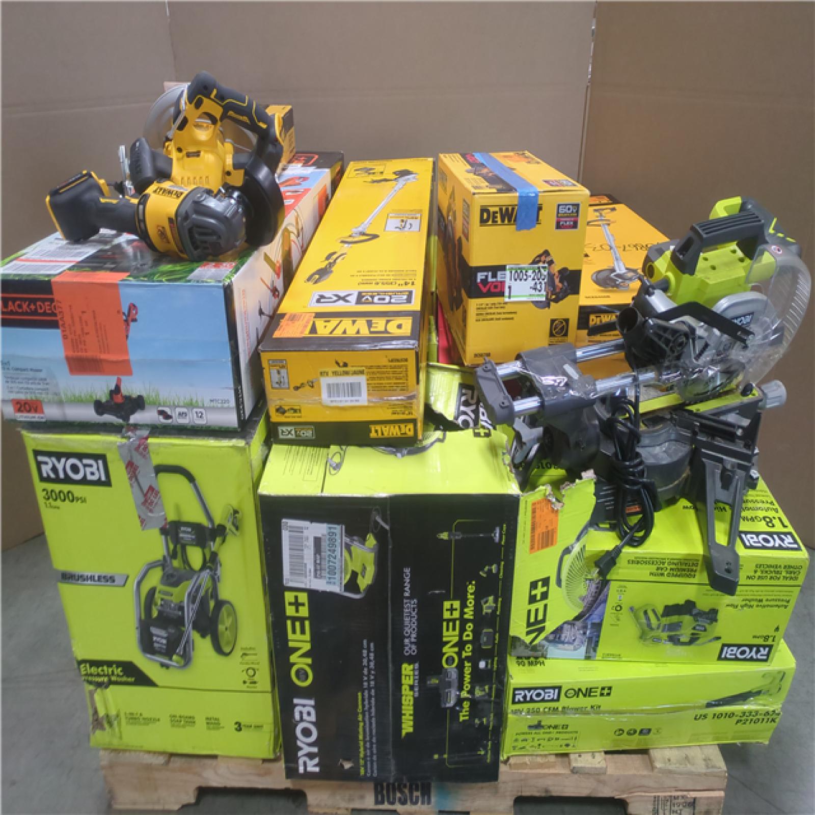 CALIFORNIA AS-IS TOOL PALLET