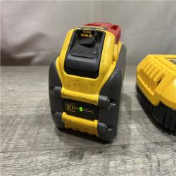 AS-IS DEWALT 20V/60V MAX FLEXVOLT Lithium-Ion 9.0Ah Battery and Charger Starter Kit