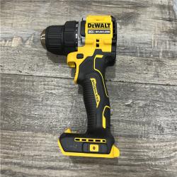 AS-IS DEWALT Atomic 20V Lithium-Ion Cordless Compact 1/2 in. Drill/Driver Kit