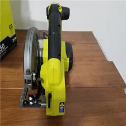 CALIFORNIA AS-IS RYOBI ONE+HP18V COMPACT BRUSHLESS 6-1/2CIRCULAR SAW (TOOL ONLY)