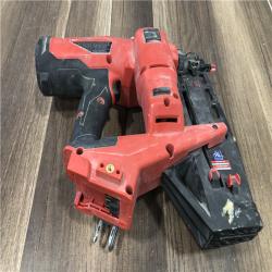AS-IS Milwaukee FUEL 18-Volt Lithium-Ion Brushless Cordless Gen ll 16-Gauge Straight Finish Nailer (Tool Only)
