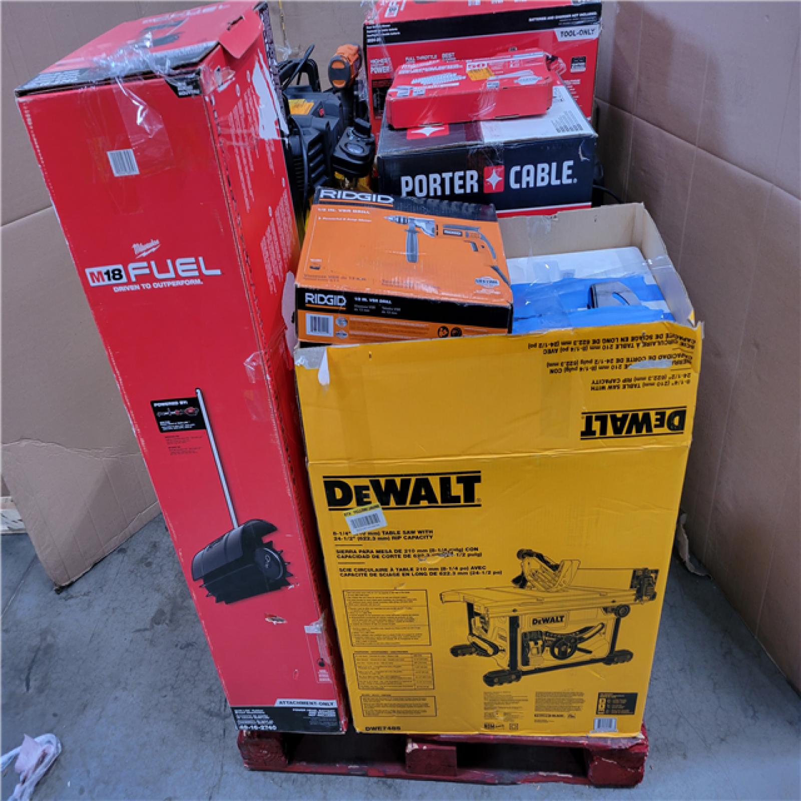 CALIFORNIA AS-IS TOOL PALLET