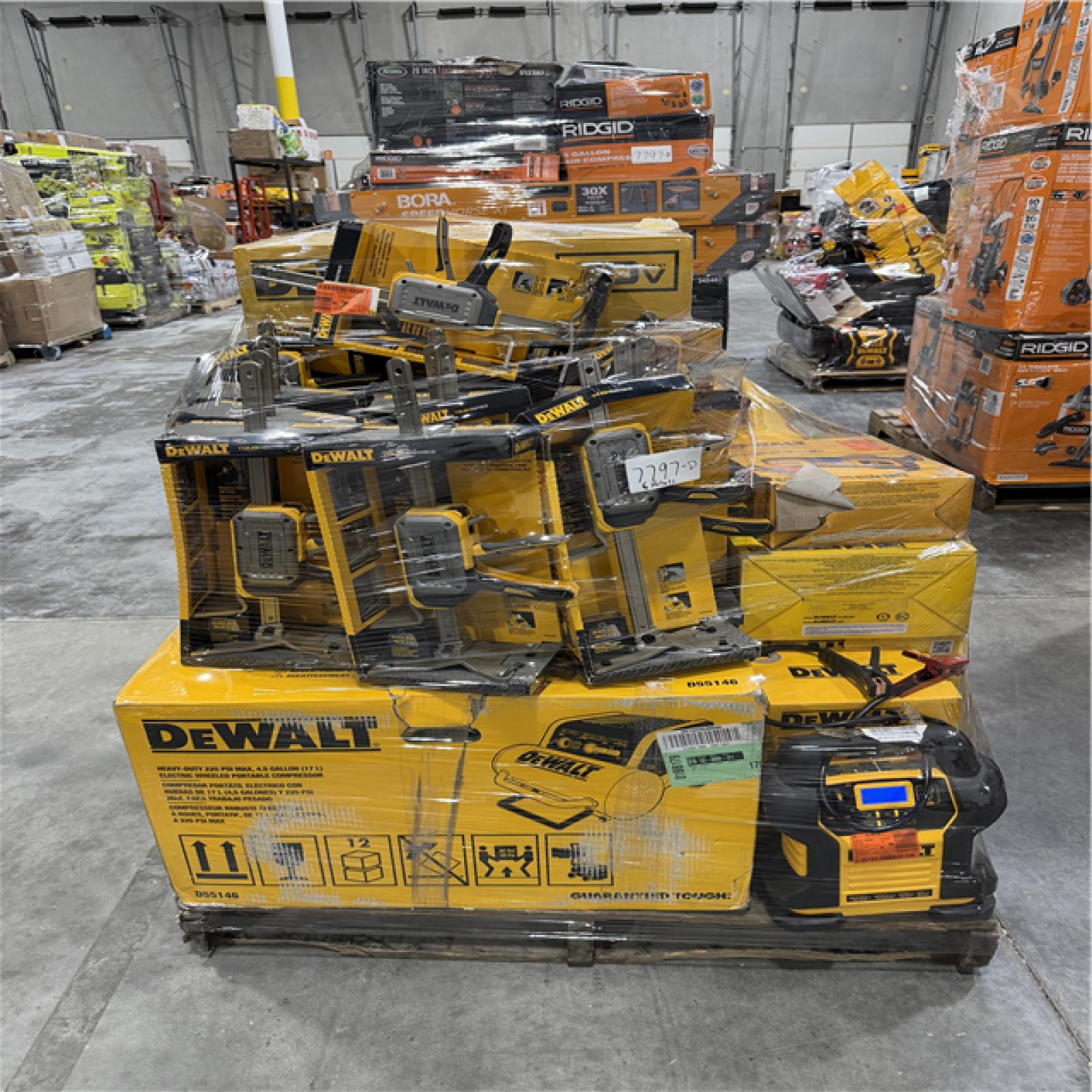 Atlanta Location AS-IS Tools Partial Truckload (6 Pallets) 7797-D