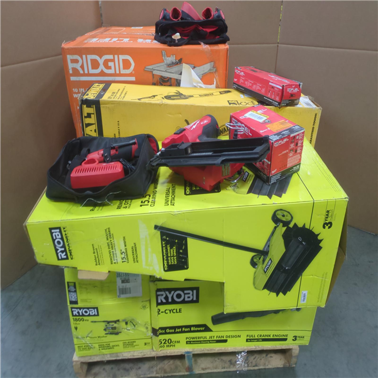 CALIFORNIA AS-IS TOOL PALLET
