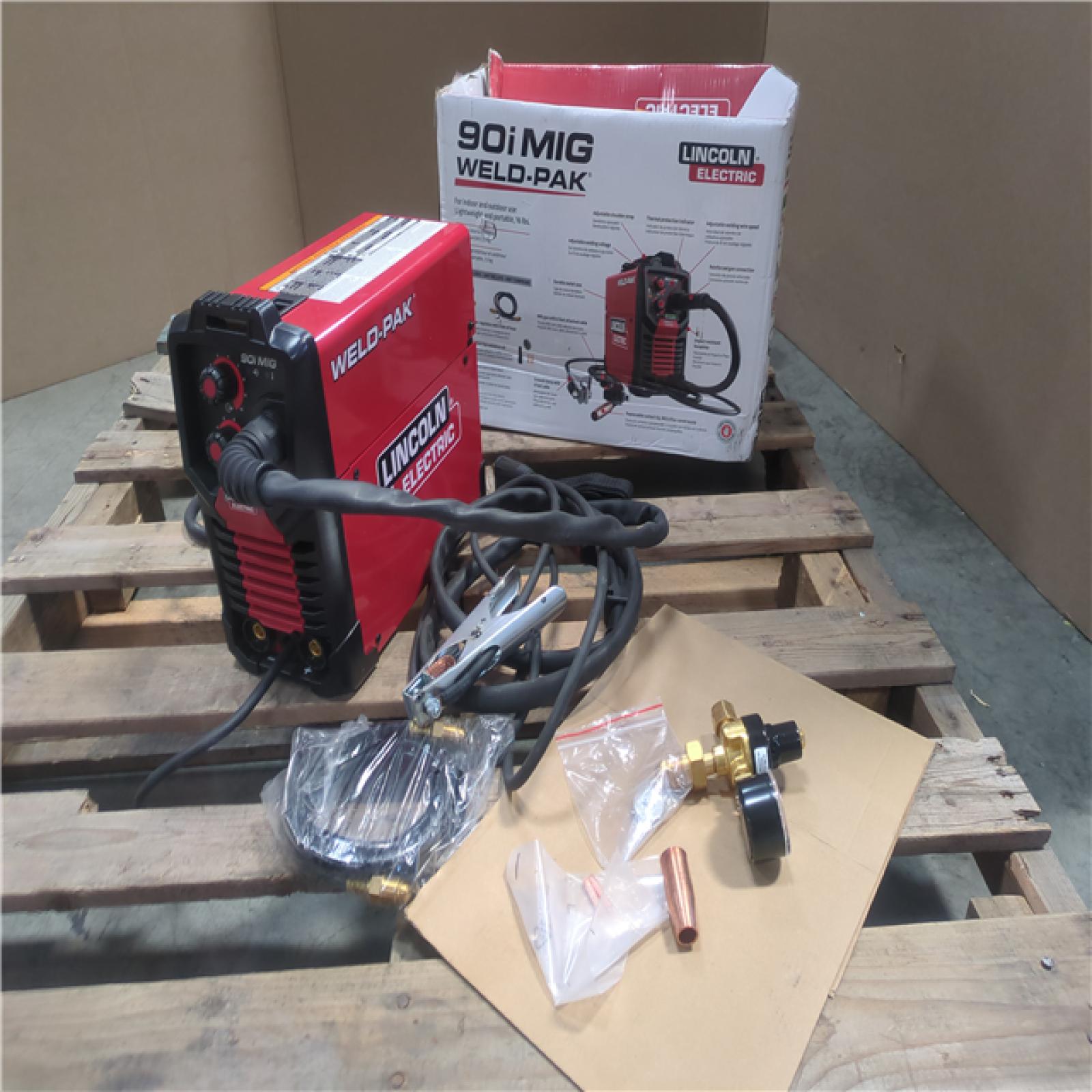 CALIFORNIA AS-IS lINCOLN ELECTRIC WELD-PAK