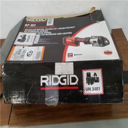 California NEW Ridgid RP351 Stardard Press Tool  Includes (2) Batteries & Hard Case