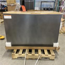 DALLAS LOCATION - Husky 61 in. W x 24 in. D Standard Duty 10-Drawer Mobile Workbench Tool Chest with Sliding Bin Storage Drawer in Silver