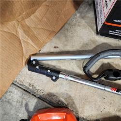Houston location- AS-IS Echo EFORCE 56V 16 in. Brushless Cordless Battery String Trimmer with 2.5Ah Battery and Charger - DSRM-2100C1 Appears in new condition)