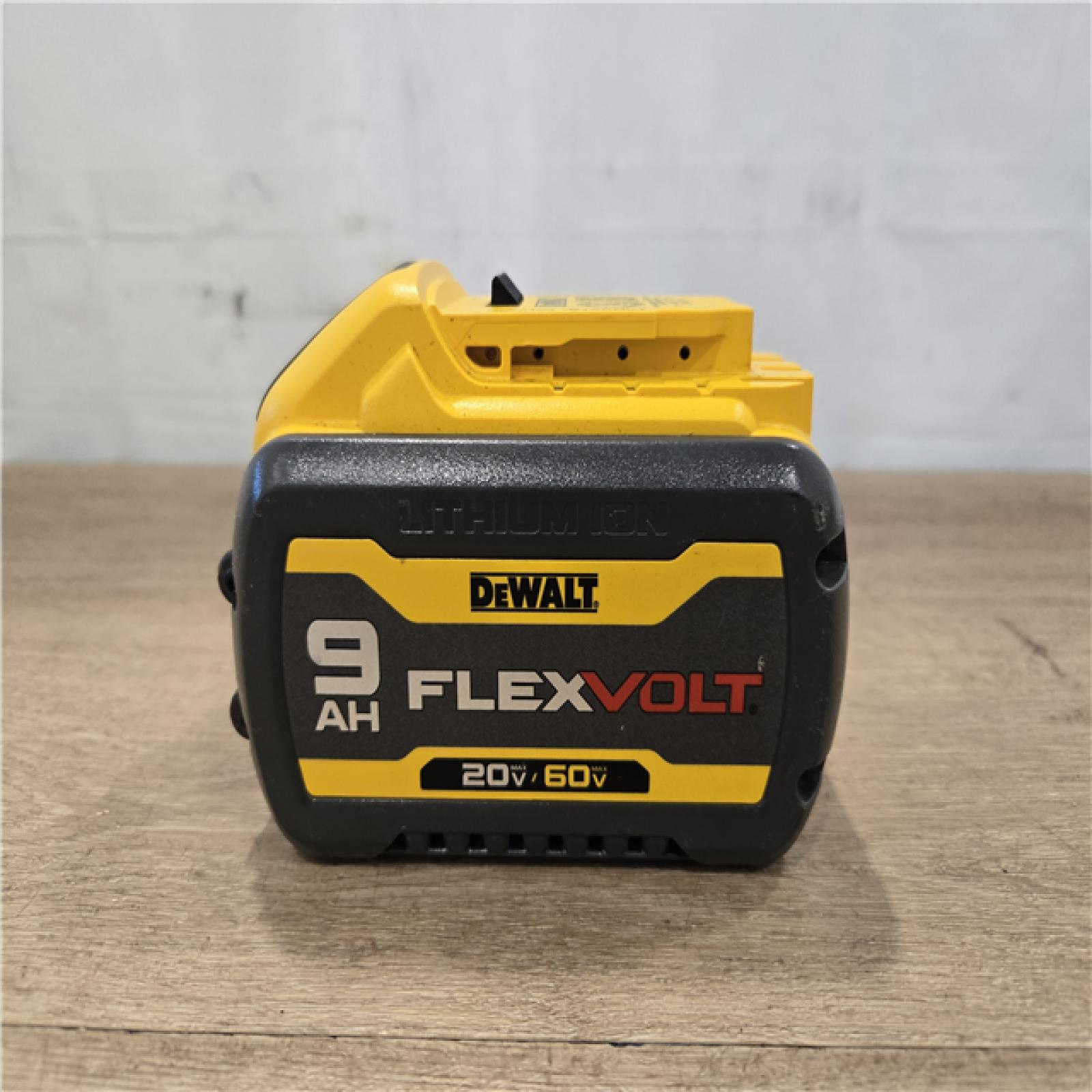 AS-IS DEWALT FLEXVOLT 20V/60V MAX Lithium-Ion 9.0Ah Battery