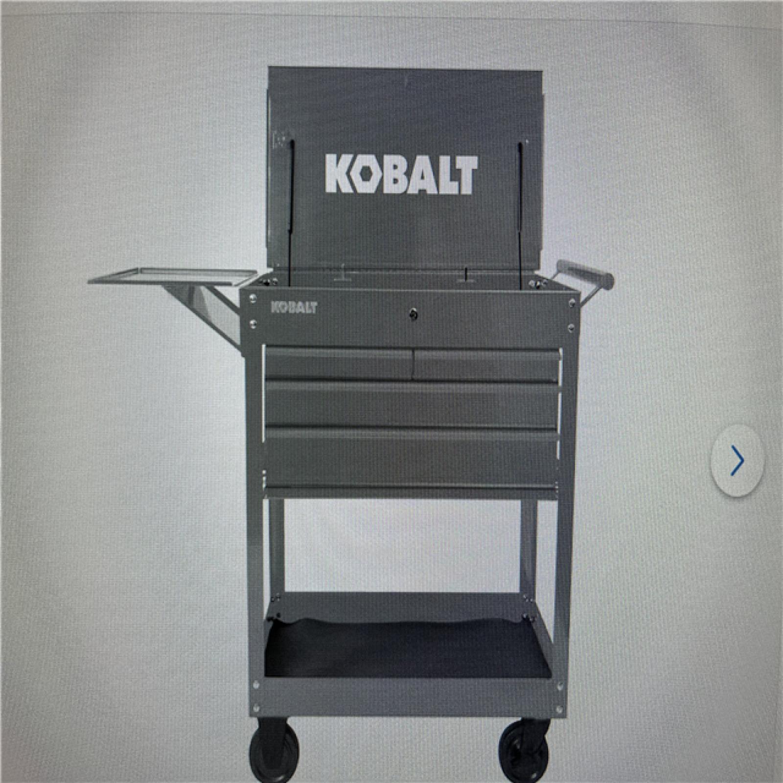 Kobalt 35-in W x 37.5-in H 4-Drawer Steel Rolling Tool Cabinet (White)