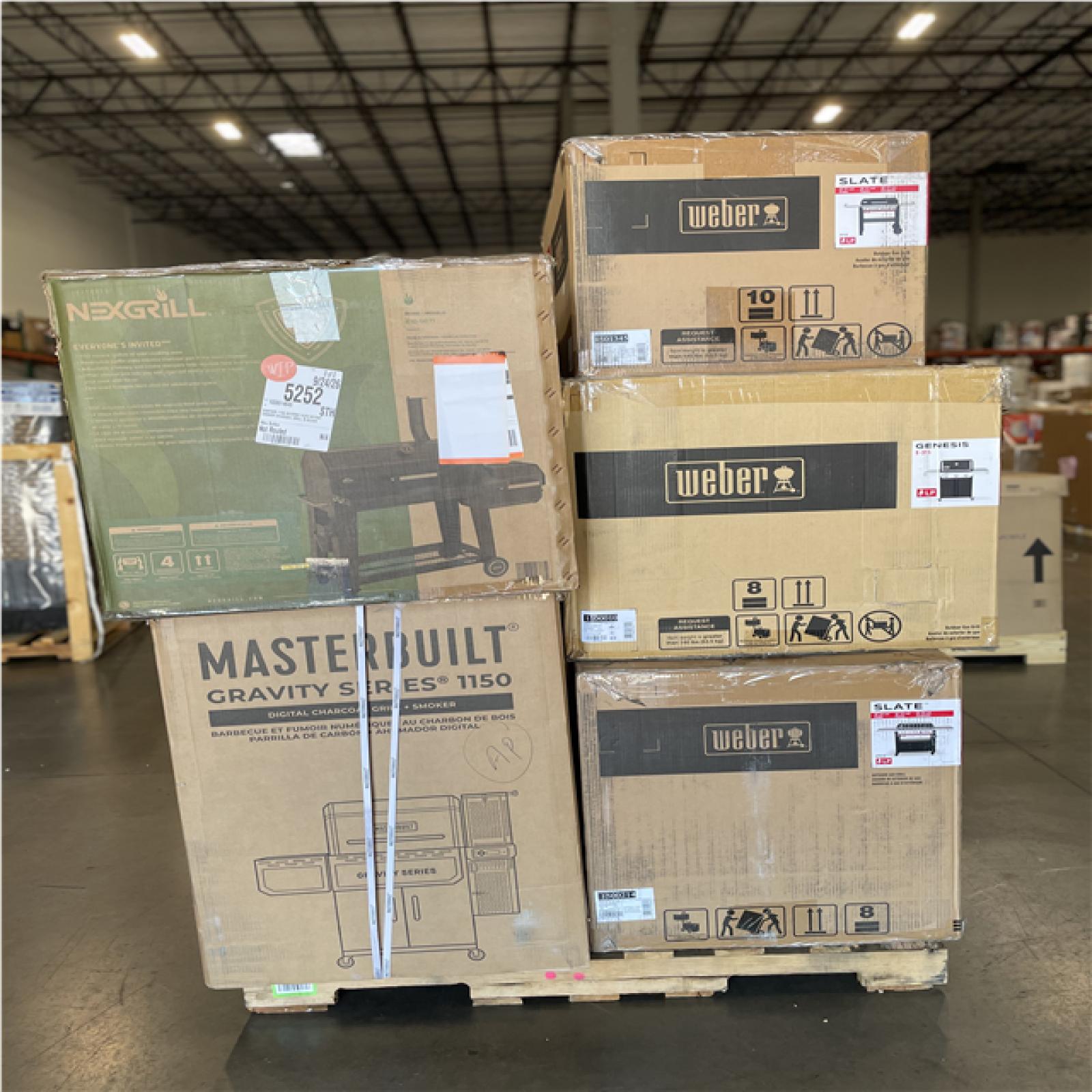 DALLAS LOCATION- AS-IS ASSORTED GRILL PALLET