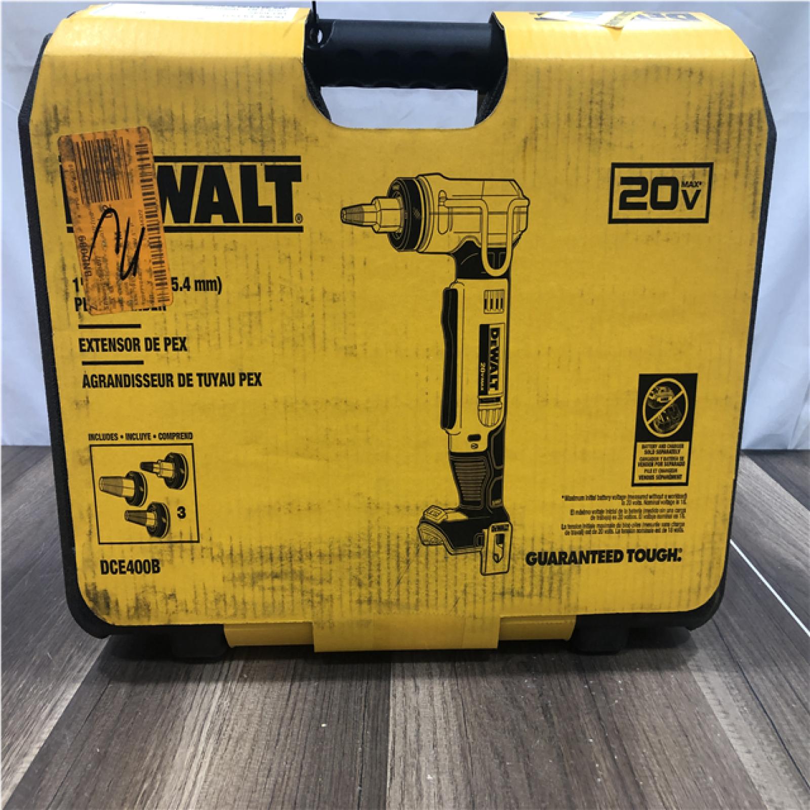 NEW- DEWALT 20V MAX Cordless 1 in. PEX Expansion Tool Kit