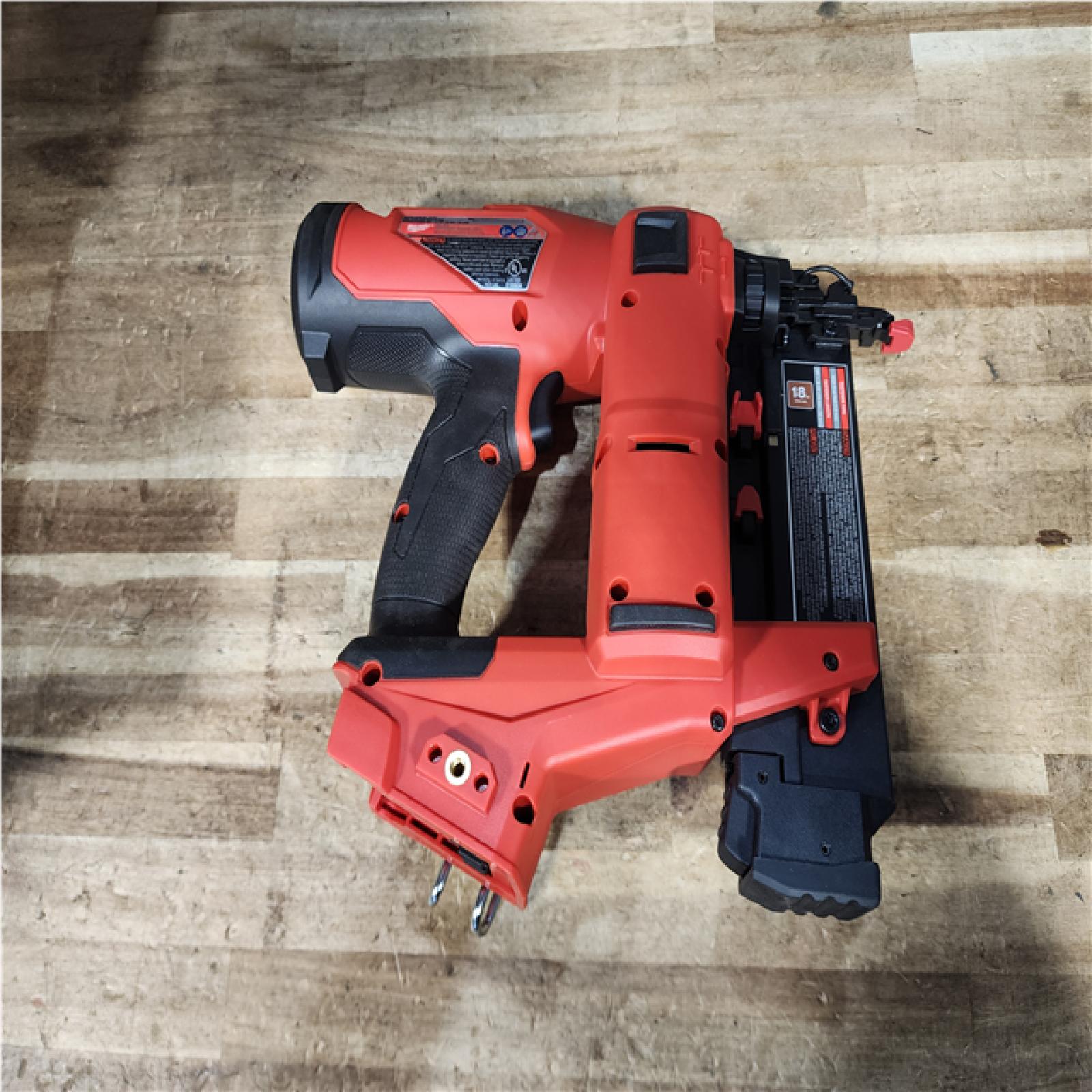 Houston Location AS-IS Milwaukee FUEL 18-Volt Lithium-Ion Brushless Cordless Gen II 18-Gauge Brad Nailer (Tool-Only)