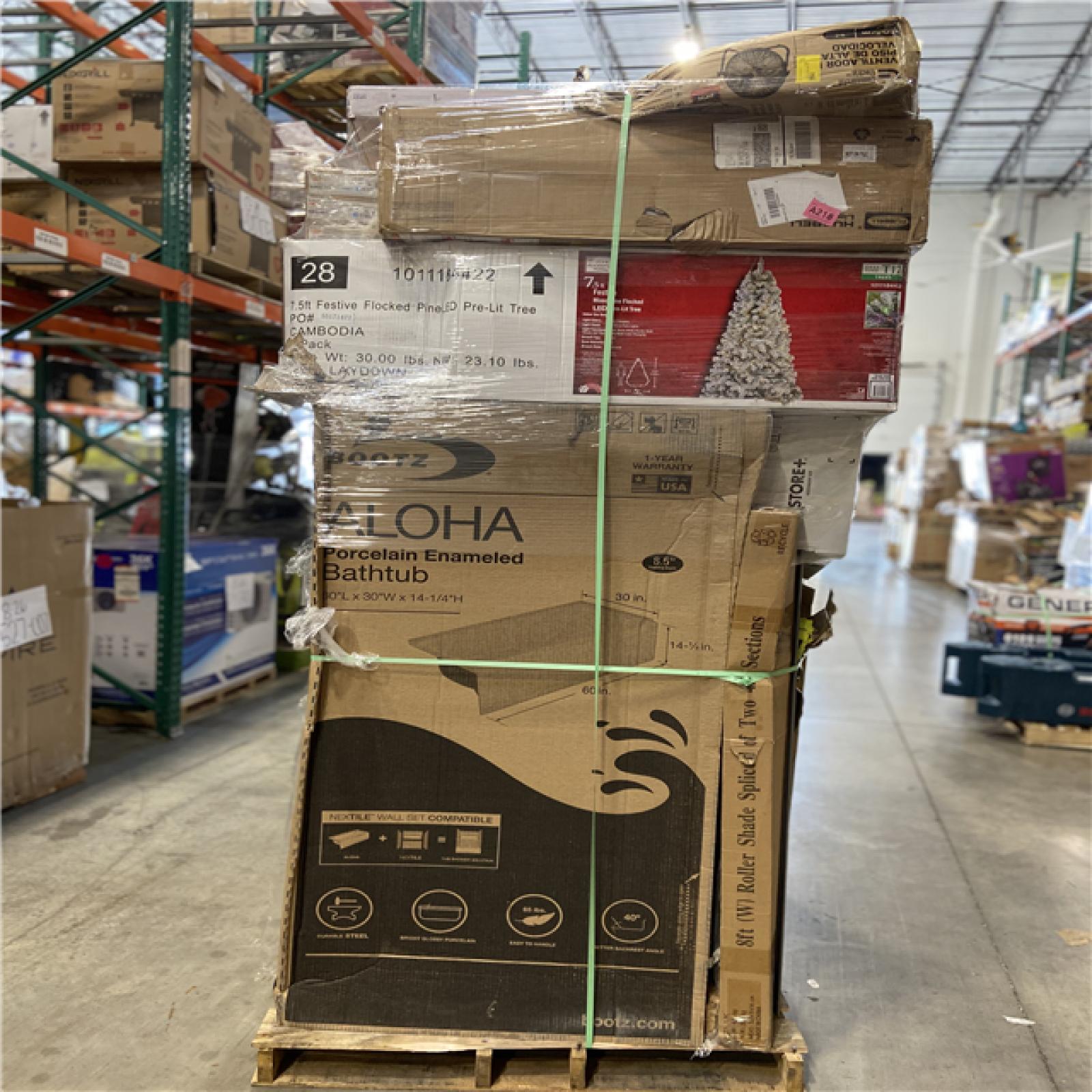 DALLAS LOCATION - AS-IS HOME IMPROVEMENT PALLET