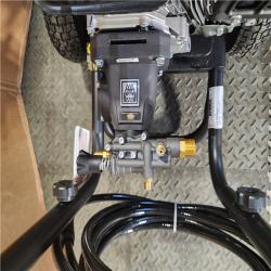 HOUSTON LOCATION - AS-IS DEWALT 3500 PSI 2.5 GPM Cold Water Gas Pressure Washer with  208cc Engine and Surface Cleaner