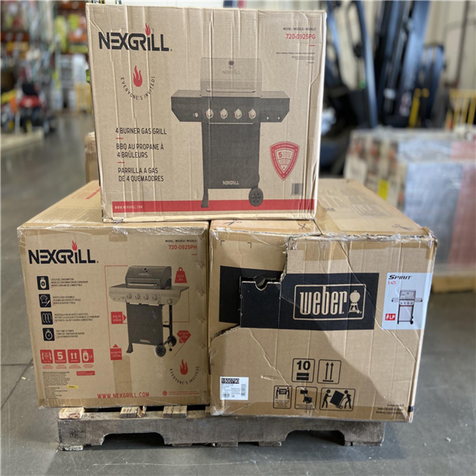 DALLAS LOCATION - MIXED GRILL PALLET - (3 UNITS)