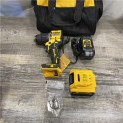 AS-IS DEWALT ATOMIC 20V Lithium-Ion Cordless 1/2 in. Hammer Drill Kit