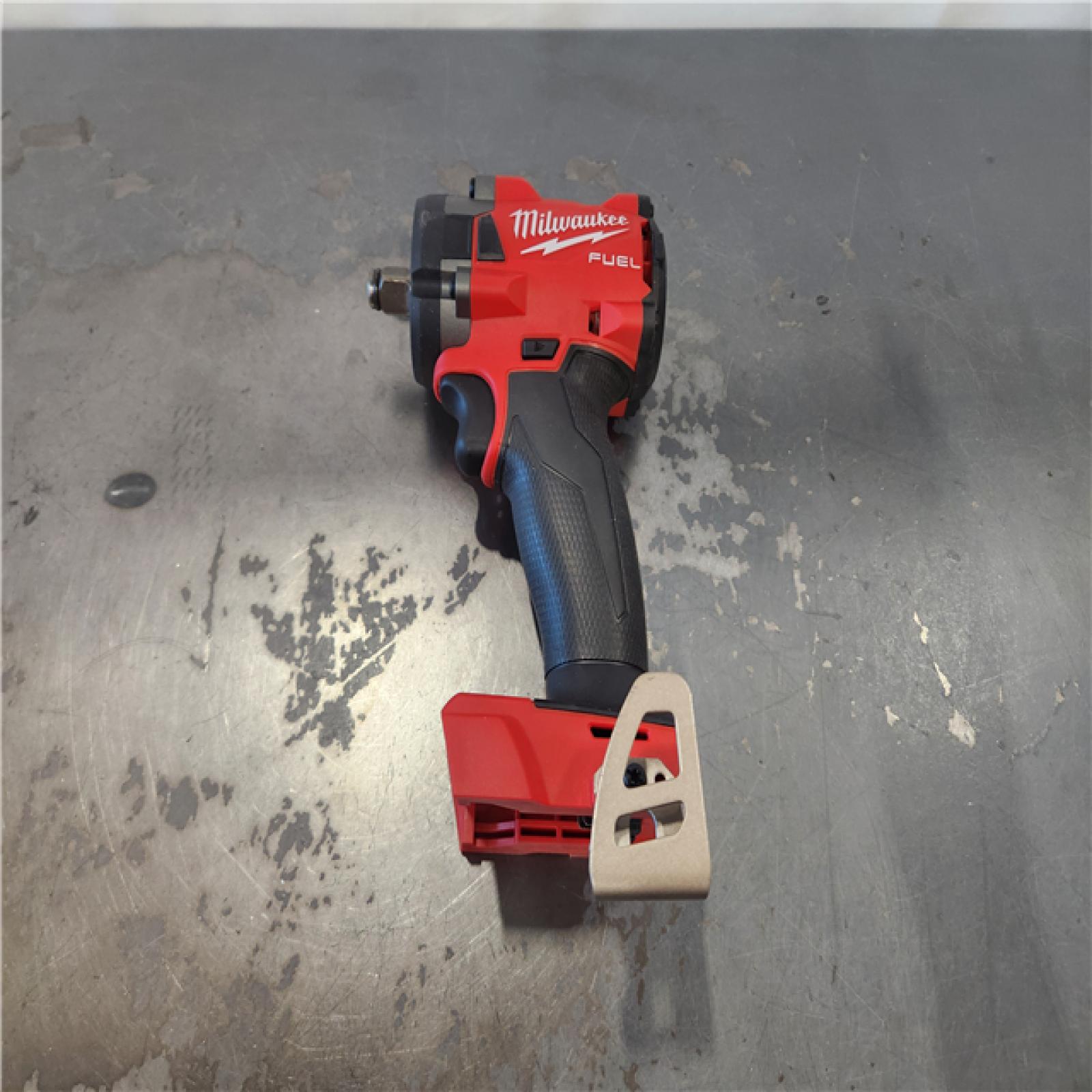 AS-IS- Milwaukee M18 18V Fuel 1/2 Compact Impact Wrench with Friction Ring (Tool-Only)