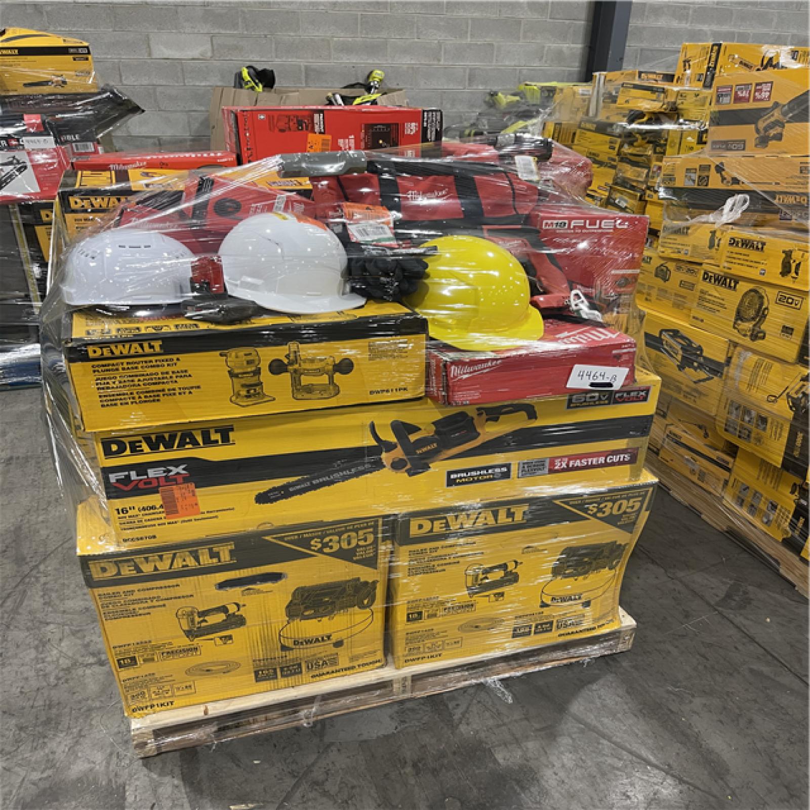 Pittston Location As-Is Power Tools Partial Truckload (11 pallets) 4464-B
