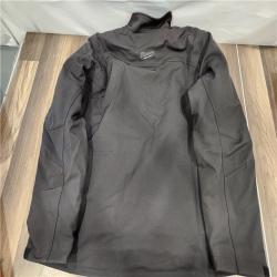 AS-IS - Milwaukee Men's 2X-Large M12 12-Volt Lithium-Ion Cordless Tough Shell Black Heated Jacket with (1) 3.0 Ah Battery and Charger