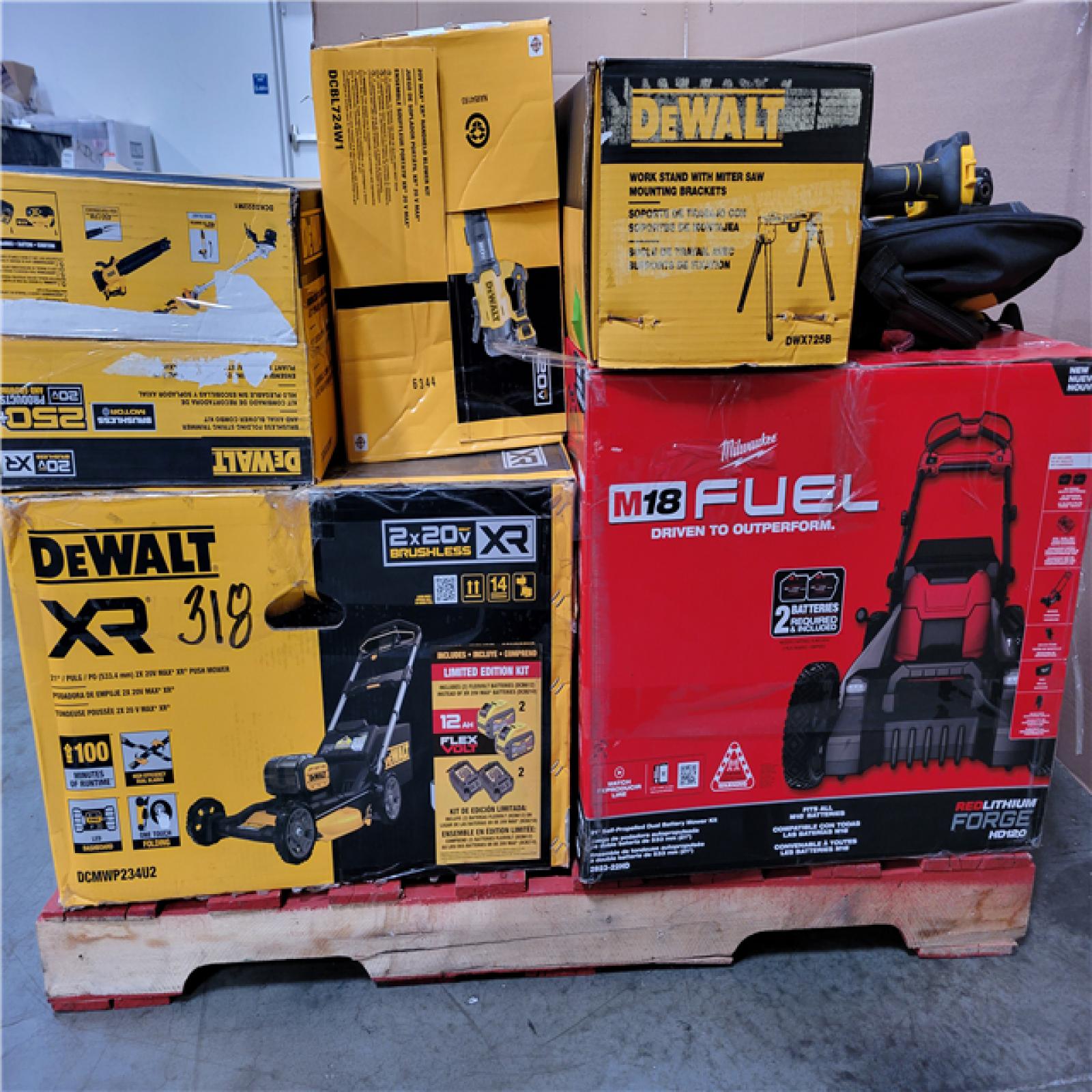 CALIFORNIA AS-IS TOOL PALLET