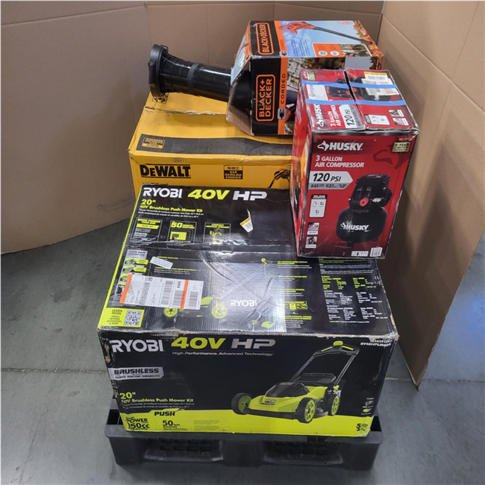 CALIFORNIA AS-IS OUTDOOR POWER EQUIPMENT