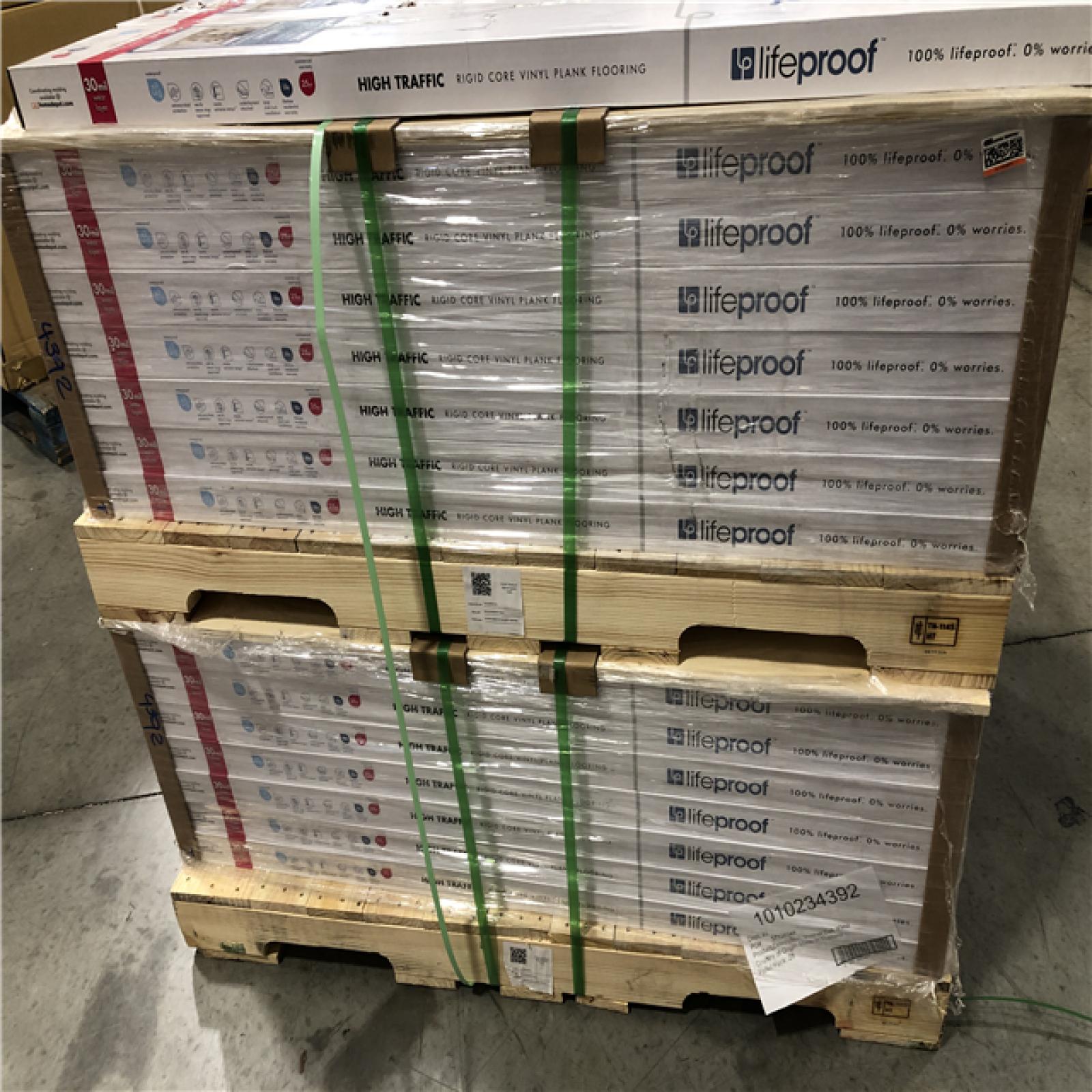 DALLAS LOCATION - Lifeproof Vesinet Oak 30 MIL x 8.7 in. W x 48 in. L Click Lock Waterproof Luxury Vinyl Plank Flooring PALLET-(60 UNITS)