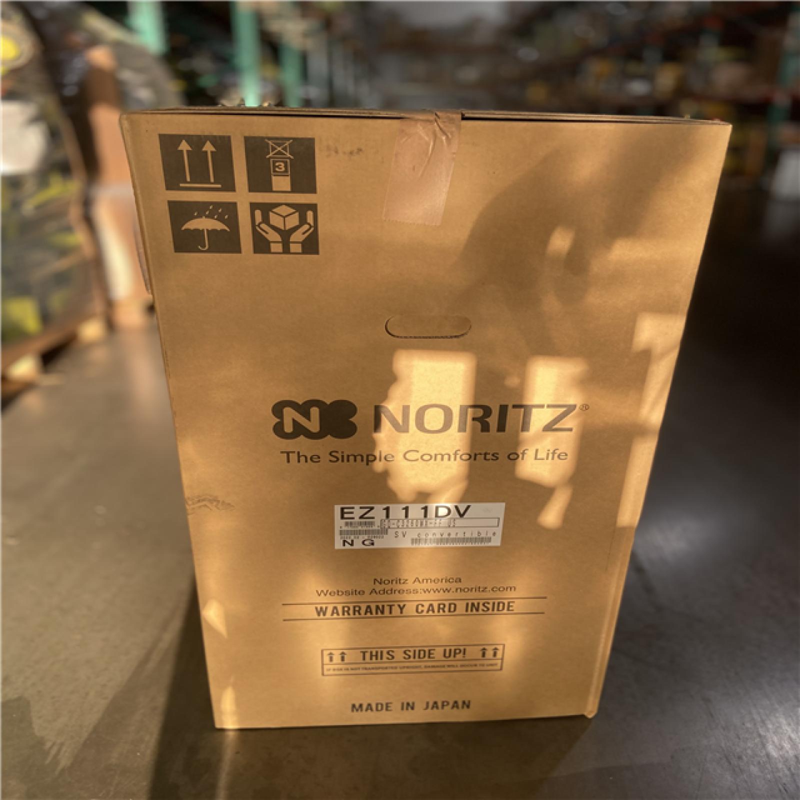 NEW! - Noritz EZ111 - Residential 199,900 BTU - Natural Gas Tankless Water Heater
