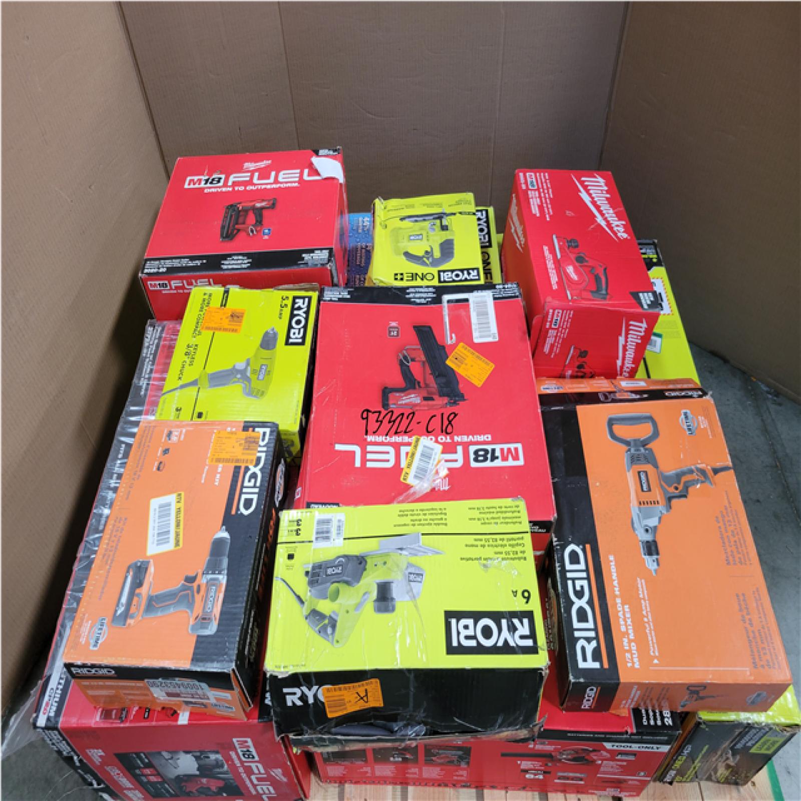 CALIFORNIA AS-IS TOOL PALLET