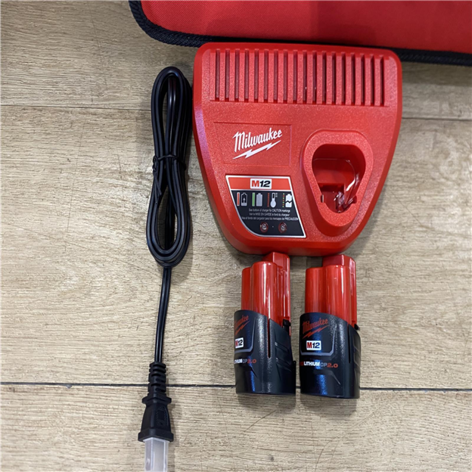 AS-IS Milwaukee FUEL SURGE 12V Lithium-Ion Brushless Cordless 1/4 in. Hex Impact Driver Compact Kit