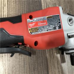 AS-IS Milwaukee 18V Lithium-Ion Brushless Cordless 4-1/2 in./5 in. Grinder w/Paddle Switch (Tool-Only)