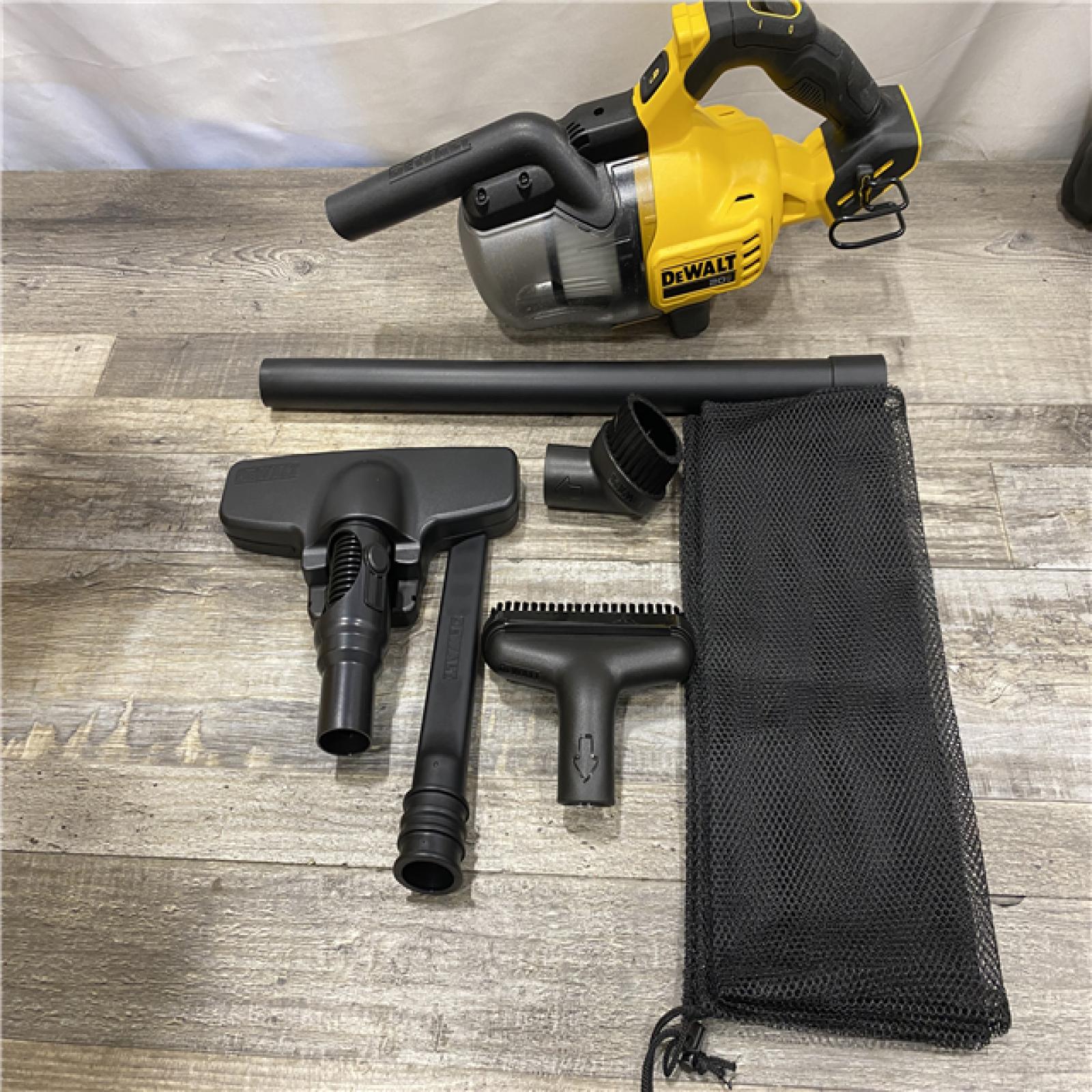 AS-IS DEWALT Bagless 20V MAX Stick Cordless General Dirt Filter Handheld Vacuum (Tool Only)