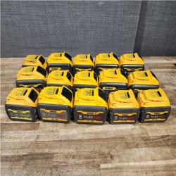 Houston Location AS-IS DeWalt FLEX VOLT Batteries QTY/15