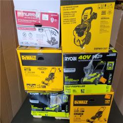 CALIFORNIA AS-IS OUTDOOR POWER EQUIPMENT